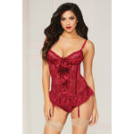 Body Corset Seven Til Midnight Bordo (12) - Image 2