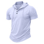Cross-border Mens Sportswear Fitness Short-sleeve T-shirt - Image 9