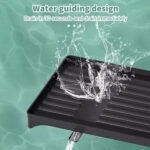 NEW 2TIER KITCHEN SINK DISH DRAINER RACK WITH DRIP TRAY CUTLERY HOLDER PLATE RACK UK - Image 5