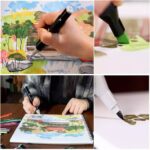 168 Colors Dual Tip Art Markers Color Pens Drawing Watercolour Kids &  Gift - Image 10