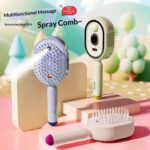 Electric Spray Airbag Massage Comb Essential Oil Atomized Hair Brush Anti-static Salon Fluffy Modeling Hair Care Tools - Image 3