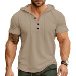 Cross-border Mens Sportswear Fitness Short-sleeve T-shirt