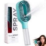 2in1 Sprayer Comb Detangling Scalp Massage Hairbrush With Spray Bottle Essential Oil Water Mist Spray Brush Anti-static Summer - Image 9