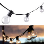 25 50FT Outdoor Festoon Globe String Fairy Lights G40 Bulbs Garden Wedding Home - Image 4