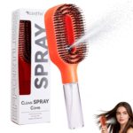 2in1 Sprayer Comb Detangling Scalp Massage Hairbrush With Spray Bottle Essential Oil Water Mist Spray Brush Anti-static Summer - Image 3