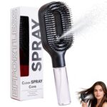 2in1 Sprayer Comb Detangling Scalp Massage Hairbrush With Spray Bottle Essential Oil Water Mist Spray Brush Anti-static Summer - Image 6