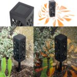Set 4 lampi solare de gradina cu picior tip "Lampion" cu LED - Image 2