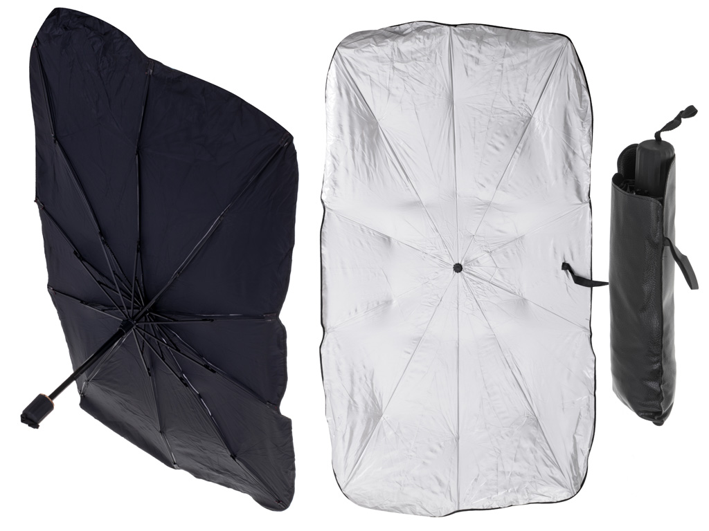 Parasol-przeciwsloneczny-oslona-samochodu-na-przednia-szybe-78x130cm-103878 Parasolar Auto tip umbrela pentru parbriz, dimensiune 78 x 130 cm, culoare neagra - Image 1