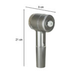 Perie electrica "5-in-1" cu 5 accesorii de curatare pentru baie, podea, rosturi faianta, piscina, cu afisaj cu LED si incarcare USB - Image 2
